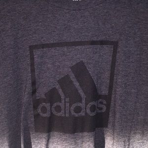 Grey Climalite Adidas Shirt